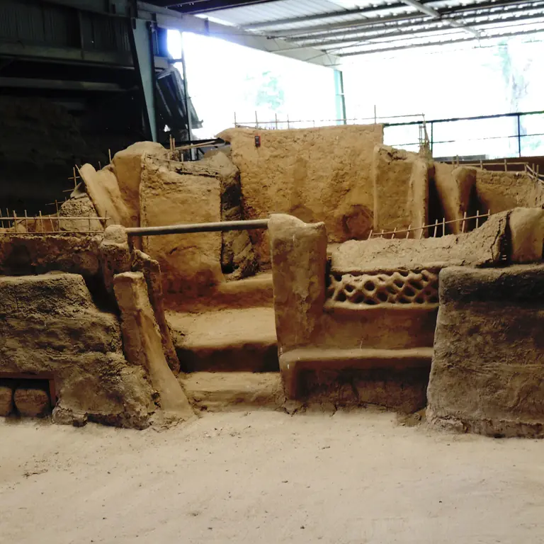 Archaeological structures at Joya de Cerén