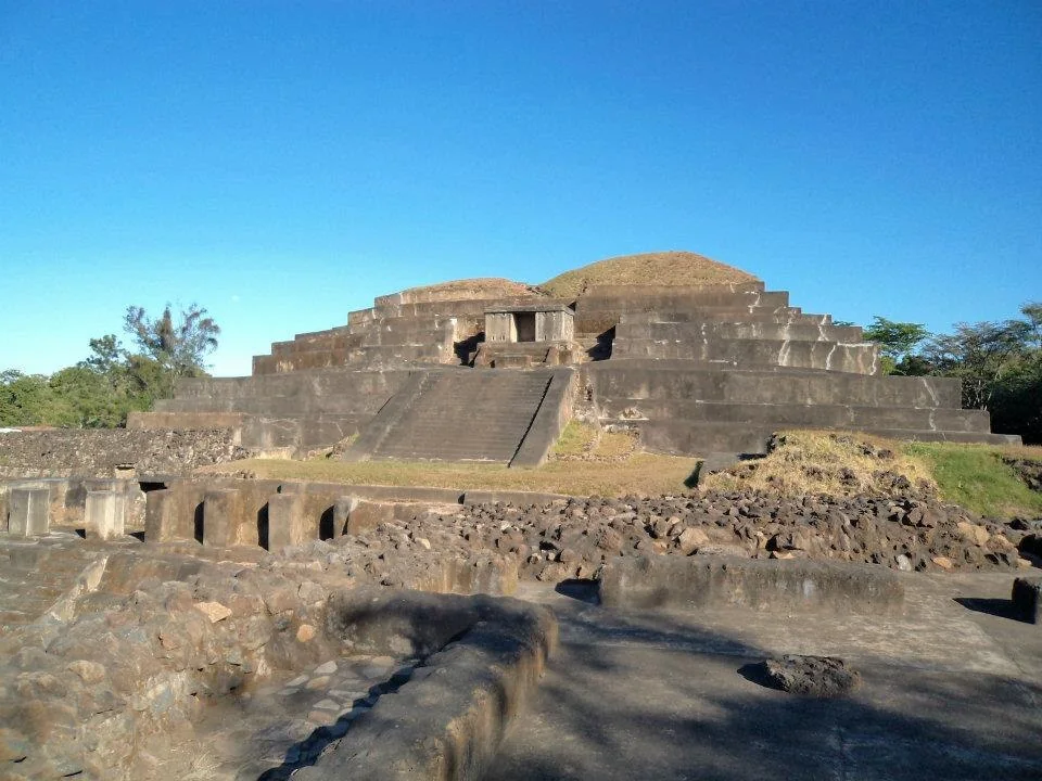 Monumental structure at Tazumal in Chalchuapa