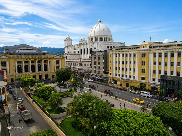 Centro Historico in San Salvador, shown in an owner-approved photograph from El Salvador