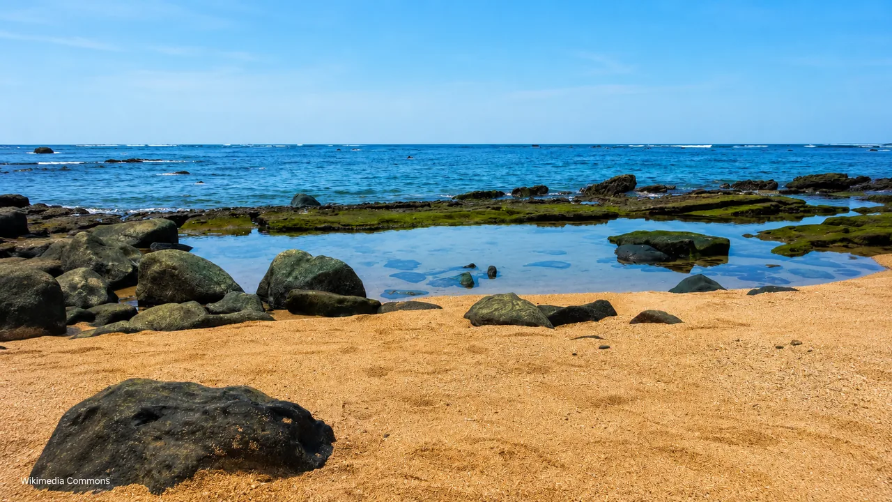 Los Cóbanos beach, shown in an owner-approved photograph from El Salvador