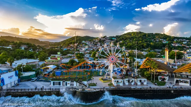 Sunset Park in La Libertad, shown in an owner-approved photograph from El Salvador