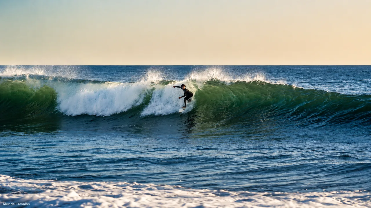 Surf at El Sunzal, shown in an owner-approved photograph from El Salvador
